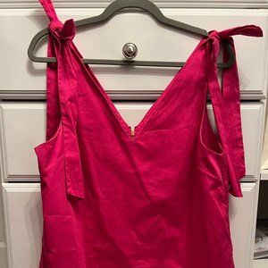 Ted Baker Daynaa Broderie Bow Eyelet Blouse Pink